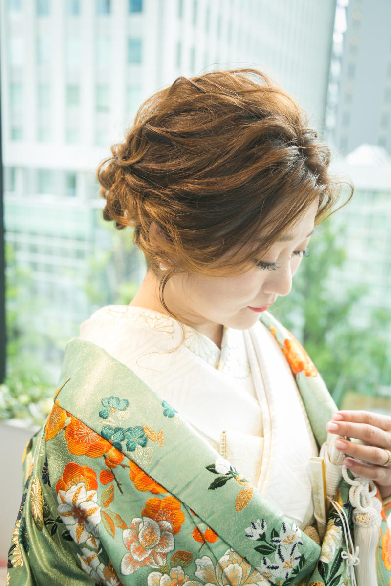 ヘアメイクの技術 写真1 before