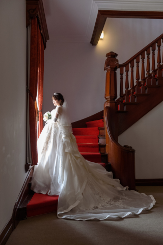 オトナのウェディングフォト 札幌 Cinderella Story Wedding photo_春のロケーション撮影