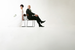 オトナのウェディングフォト 札幌 Cinderella Story Wedding photo_雪のロケーションフォト