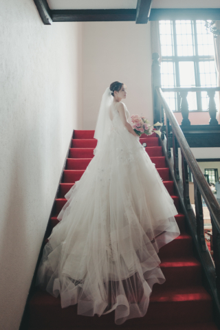 オトナのウェディングフォト 札幌 Cinderella Story Wedding photo_春のロケーション撮影