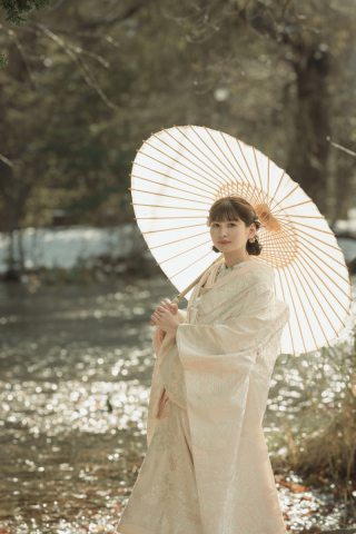 オトナのウェディングフォト 札幌 Cinderella Story Wedding photo_冬のロケーションフォト