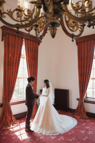 オトナのウェディングフォト 札幌 Cinderella Story Wedding photo_春のロケーション撮影