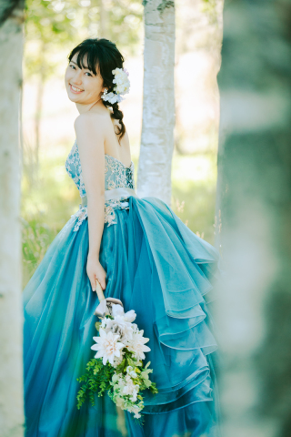オトナのウェディングフォト 札幌 Cinderella Story Wedding photo_夏のロケーションフォト