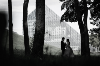 オトナのウェディングフォト 札幌 Cinderella Story Wedding photo_スタジオ80(隣接）＆モエレ沼公園