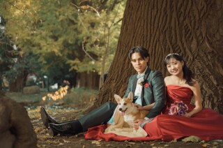 オトナのウェディングフォト 札幌 Cinderella Story Wedding photo_秋のロケーションフォト
