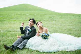 オトナのウェディングフォト 札幌 Cinderella Story Wedding photo_夏のロケーションフォト