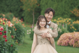 オトナのウェディングフォト 札幌 Cinderella Story Wedding photo_秋のロケーションフォト