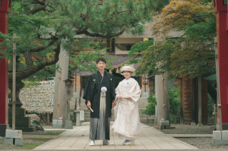 オトナのウェディングフォト 札幌 Cinderella Story Wedding photo_緑・greenロケーション撮影