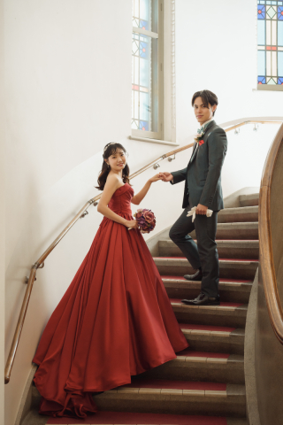 オトナのウェディングフォト 札幌 Cinderella Story Wedding photo_秋のロケーションフォト