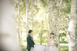 オトナのウェディングフォト 札幌 Cinderella Story Wedding photo_スタジオ80(隣接）＆モエレ沼公園