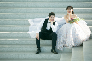 オトナのウェディングフォト 札幌 Cinderella Story Wedding photo_スタジオ80(隣接）＆モエレ沼公園