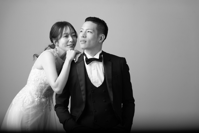 オトナのウェディングフォト 札幌 Cinderella Story Wedding photo_スタジオで撮影できる