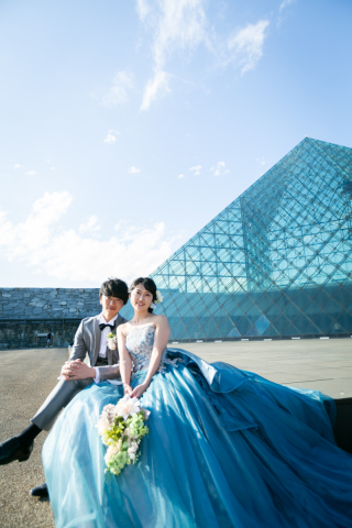 オトナのウェディングフォト 札幌 Cinderella Story Wedding photo_夏のロケーションフォト