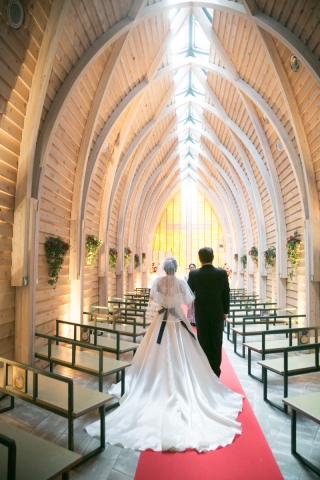 オトナのウェディングフォト 札幌 Cinderella Story Wedding photo_雪のロケーションフォト