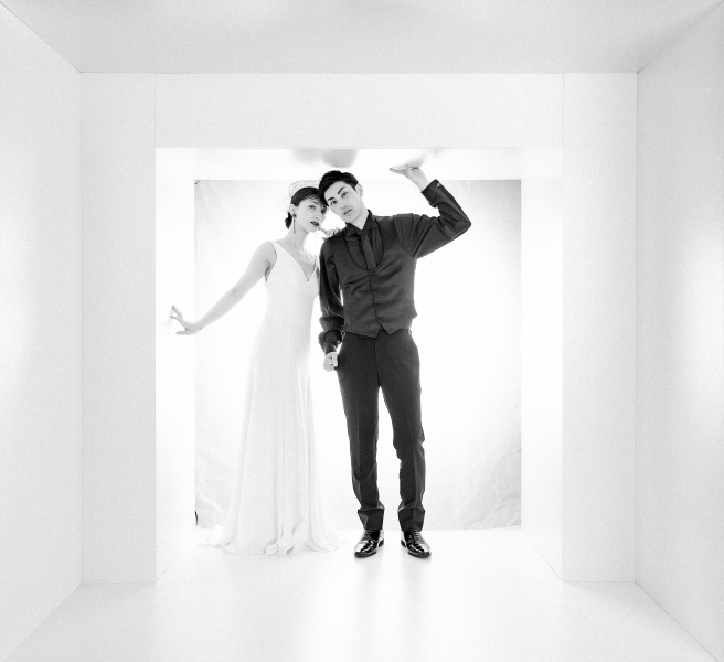 オトナのウェディングフォト 札幌 Cinderella Story Wedding photo_スタジオで撮影できる