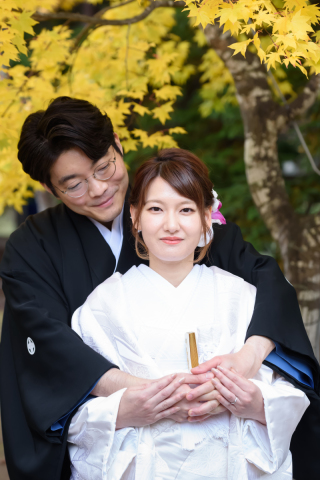 オトナのウェディングフォト 札幌 Cinderella Story Wedding photo_秋のロケーションフォト