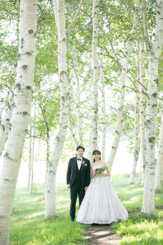 オトナのウェディングフォト 札幌 Cinderella Story Wedding photo_スタジオ80(隣接）＆モエレ沼公園