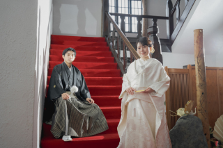 オトナのウェディングフォト 札幌 Cinderella Story Wedding photo_冬のロケーションフォト