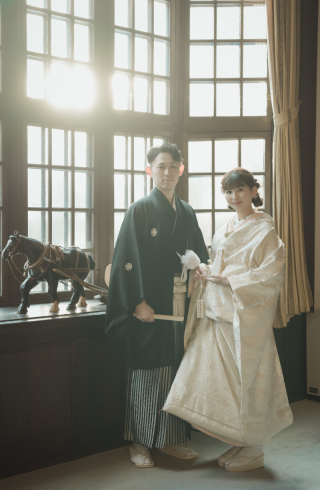 オトナのウェディングフォト 札幌 Cinderella Story Wedding photo_冬のロケーションフォト