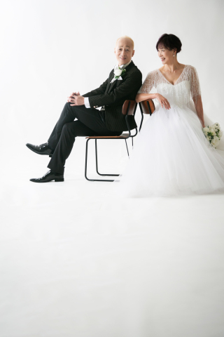 オトナのウェディングフォト 札幌 Cinderella Story Wedding photo_雪のロケーションフォト