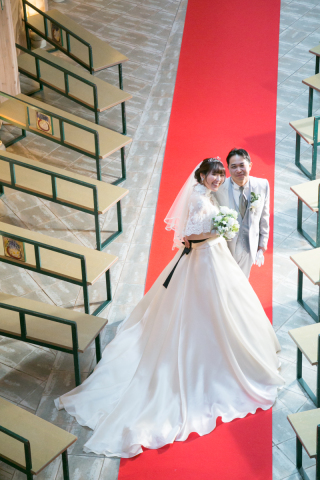 オトナのウェディングフォト 札幌 Cinderella Story Wedding photo_雪のロケーションフォト