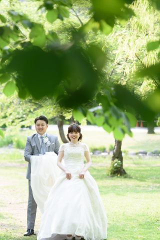 オトナのウェディングフォト 札幌 Cinderella Story Wedding photo_春のロケーション撮影