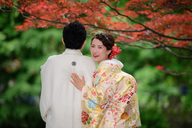 オトナのウェディングフォト 札幌 Cinderella Story Wedding photo_色打掛・着物が豊富