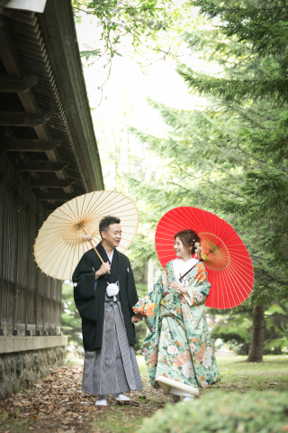 オトナのウェディングフォト 札幌 Cinderella Story Wedding photo_夏のロケーションフォト