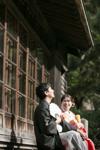 オトナのウェディングフォト 札幌 Cinderella Story Wedding photo_ロケーションフォト＆歴史的建造物