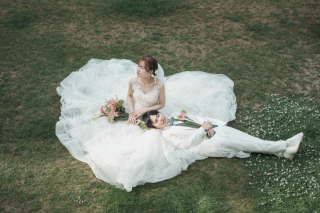 オトナのウェディングフォト 札幌 Cinderella Story Wedding photo_春のロケーション撮影