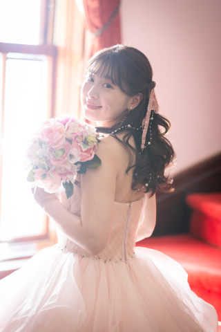 オトナのウェディングフォト 札幌 Cinderella Story Wedding photo_緑・greenロケーション撮影