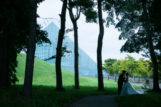 オトナのウェディングフォト 札幌 Cinderella Story Wedding photo_夏のロケーションフォト