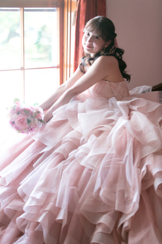 オトナのウェディングフォト 札幌 Cinderella Story Wedding photo_緑・greenロケーション撮影