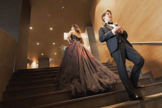 オトナのウェディングフォト 札幌 Cinderella Story Wedding photo_冬のロケーションフォト