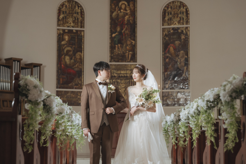 【洋装2点エミシアチャペル＆モエレ沼公園】ブランチャペル＆公園ロケーション（色補正・美肌レタッチ済データ220カット）