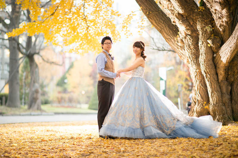 【洋装2点・ロケーション・文化財洋館】歩いて行ける道庁公園と洋館(アルバム10P&色補正・美肌レタッチ済データ220カット)