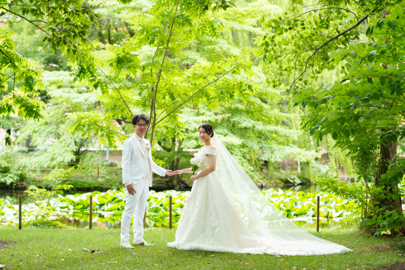 【洋装２点ロケーション】歩いて行ける道庁公園データ（色補正・美肌レタッチ済データ220カット）