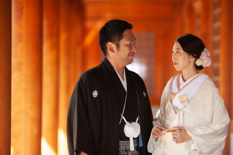 【北海道神宮挙式プレミアム・神宮写真室+オトナフォト】挙式&境内・神宮の杜ロケーションフォト