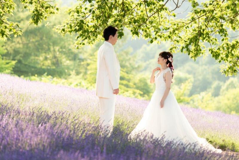 【期間限定】ラベンダー幌見峠＆道庁公園　洋装1点ロケーションプラン（全データ）