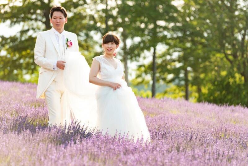 【期間限定】ラベンダー幌見峠＆道庁公園　洋装1点ロケーションプラン（全データ）