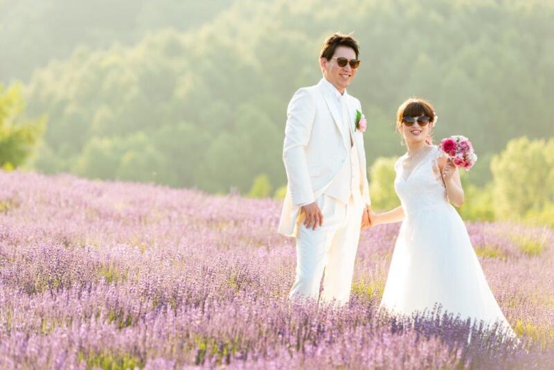 【期間限定】ラベンダー幌見峠＆道庁公園　洋装1点ロケーションプラン（全データ）