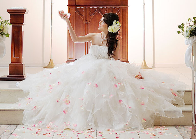 【洋１点・エミシアブランチャペル】ブランチャペル＆道庁公園データ（色補正・美肌レタッチ済データ150カット）