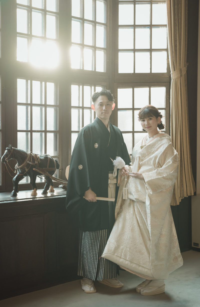 【和装1点】歩いて行ける道庁公園エリアと歴史的施設洋館館内（色補正・美肌レタッチ済データ150カット）