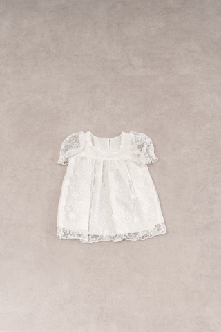 キッズ衣裳_13_ホワイトスクエアネックワンピース