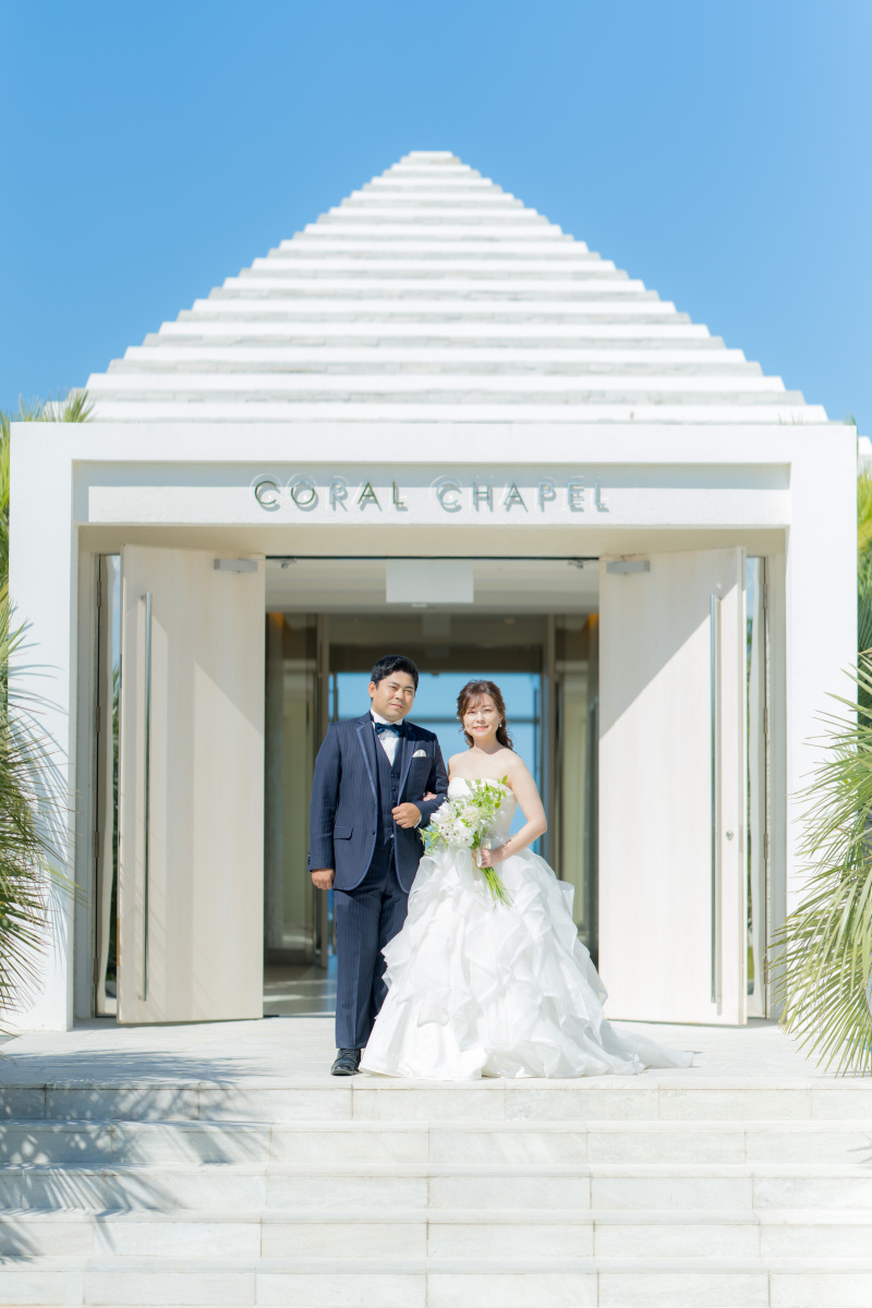 チャペルの外でも！