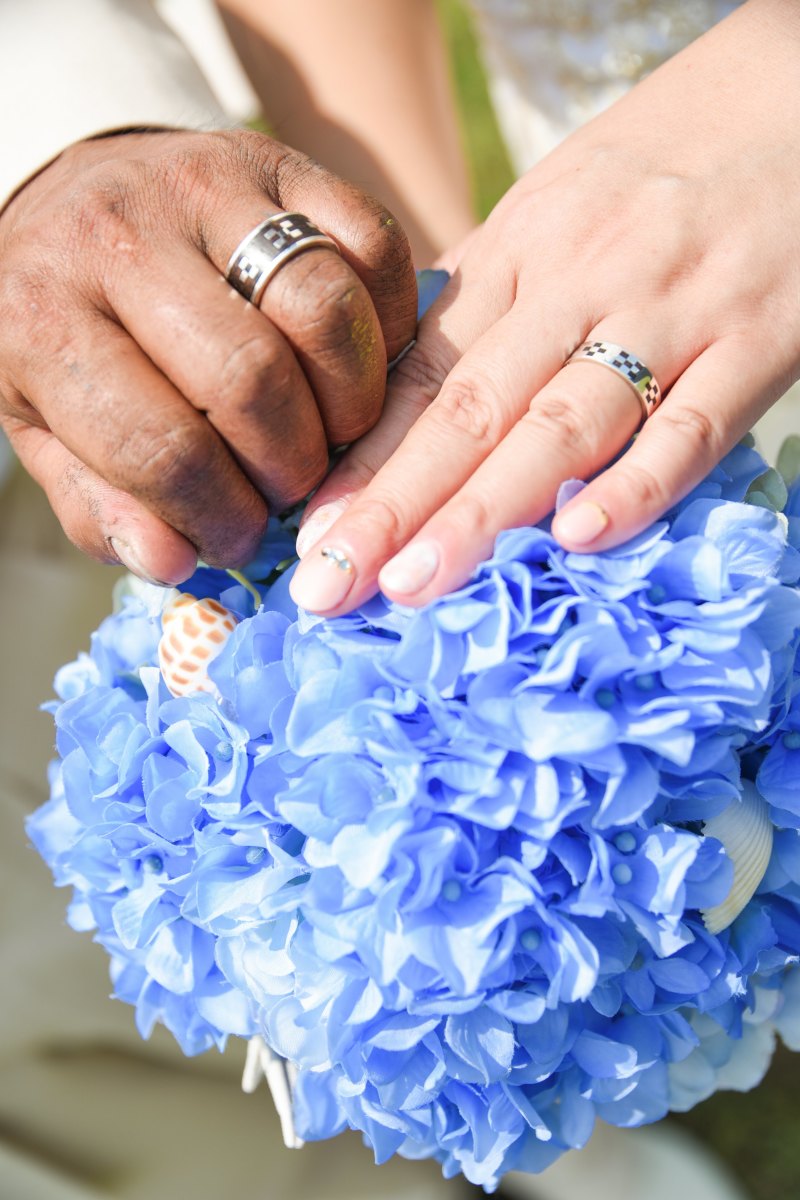 ミンサーの結婚指輪❤