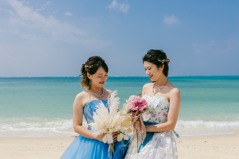 新婦様同士で♡