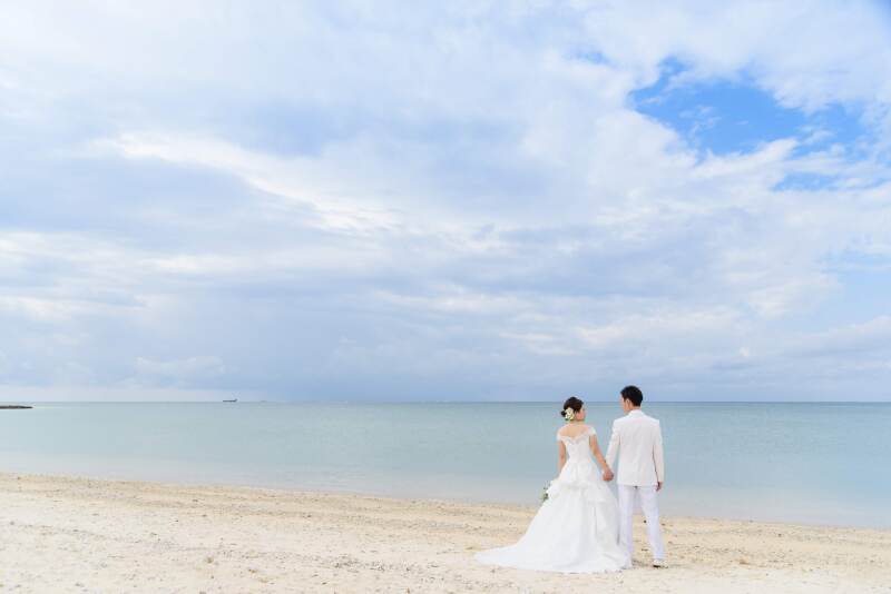 沖縄の開放的な空間で♡