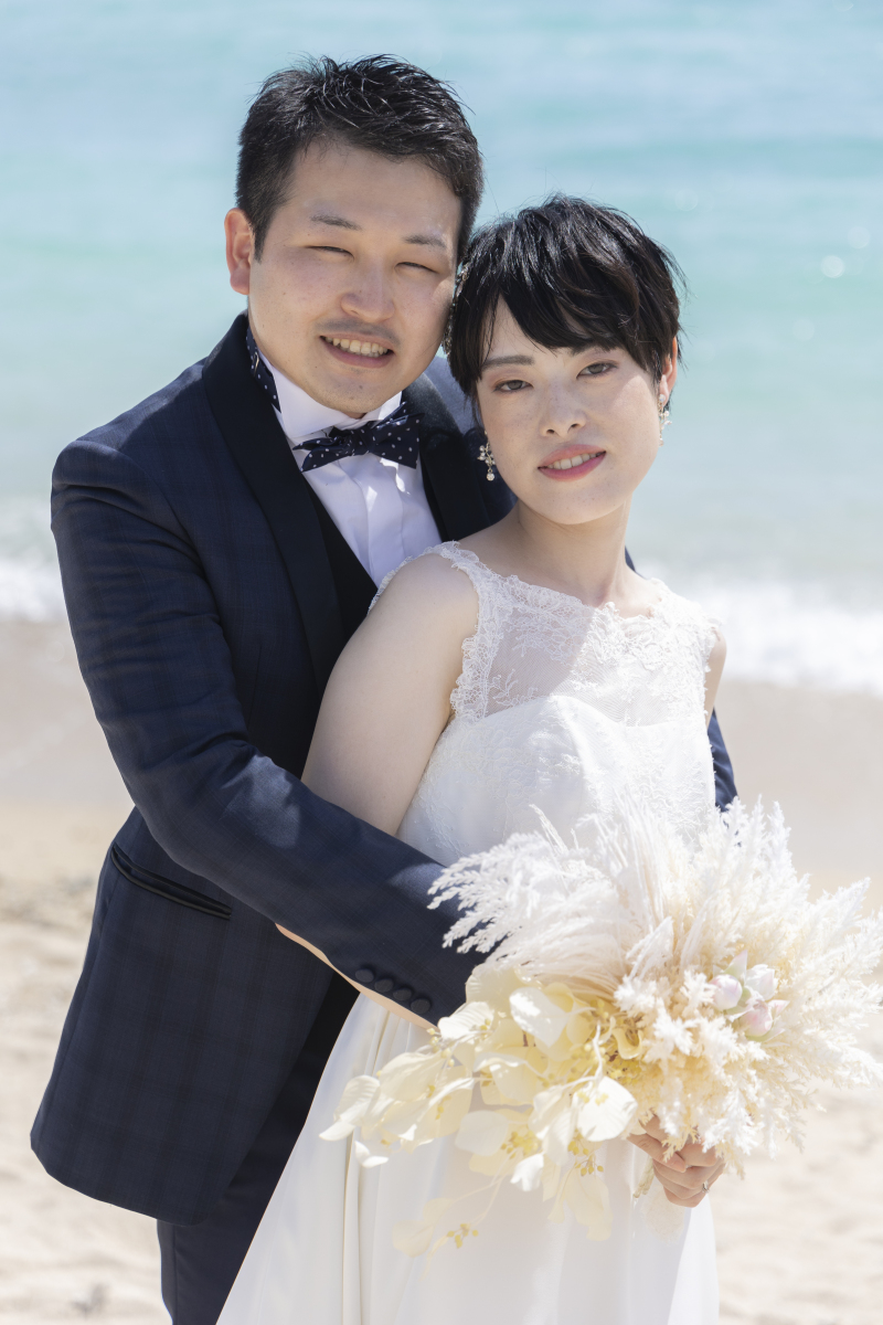 バックハグでドラマチックに♡