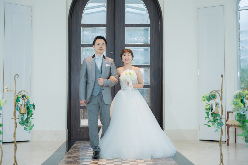 チャペル入場!!